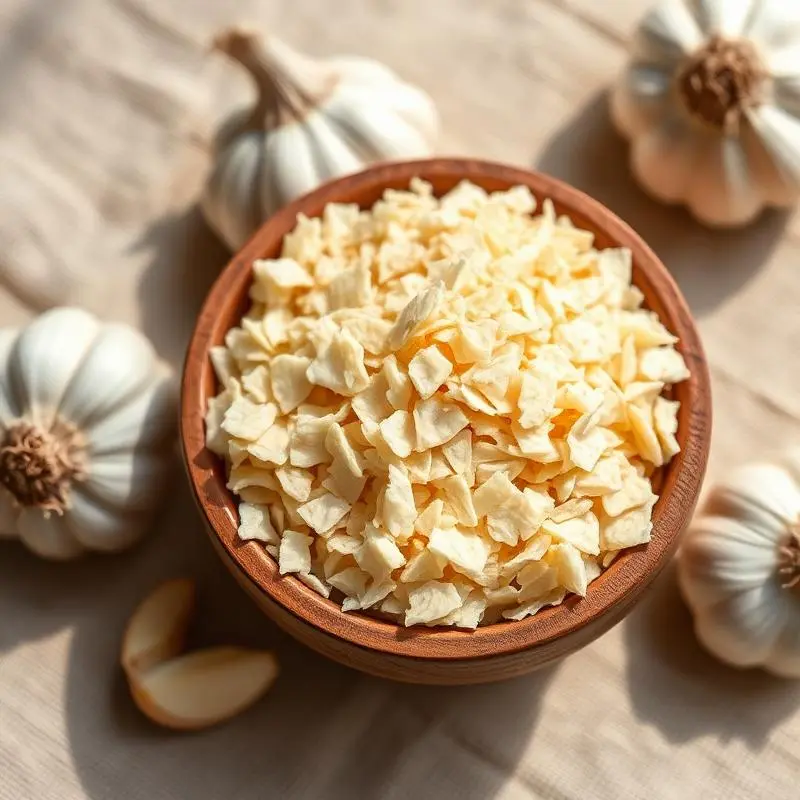 Dehydrated Garlic Flakes
